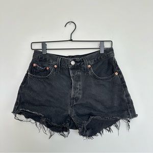 Levis 501® Original Women Shorts Black size 25